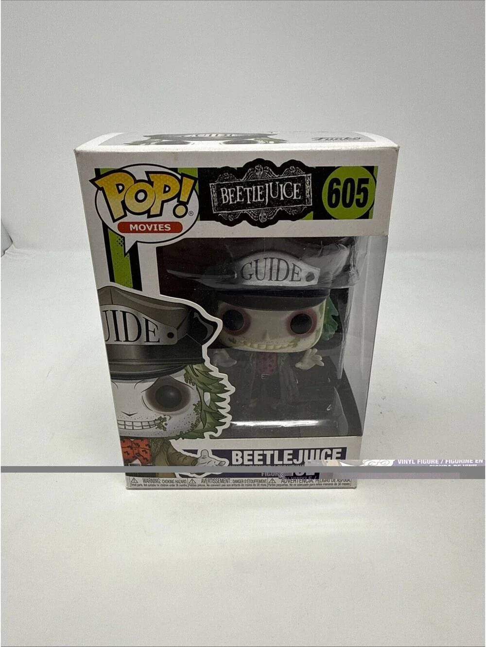 Funko Pop Beetlejuice - Tour Guide Beetlejuice Hat Figure